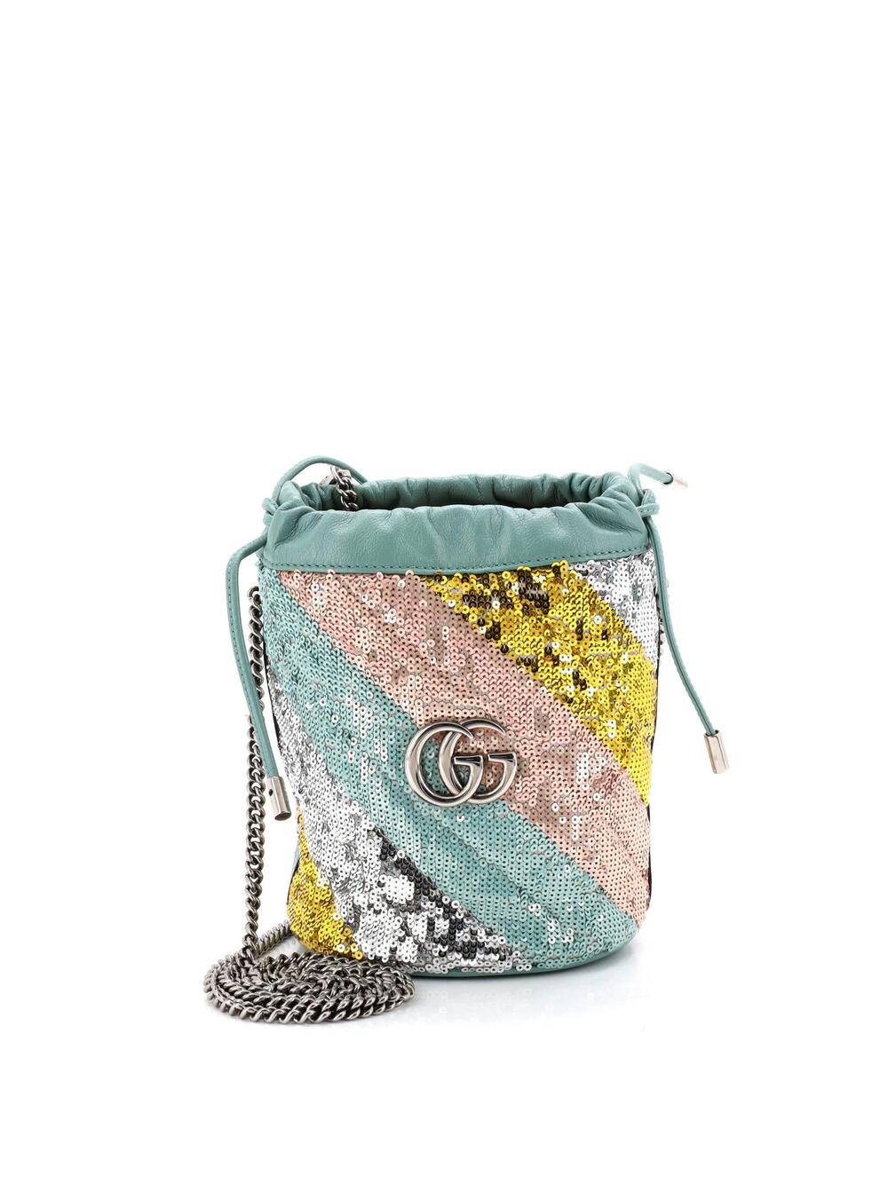 Gucci Gg Marmont Bucket Bag Diagonal #243222G12B